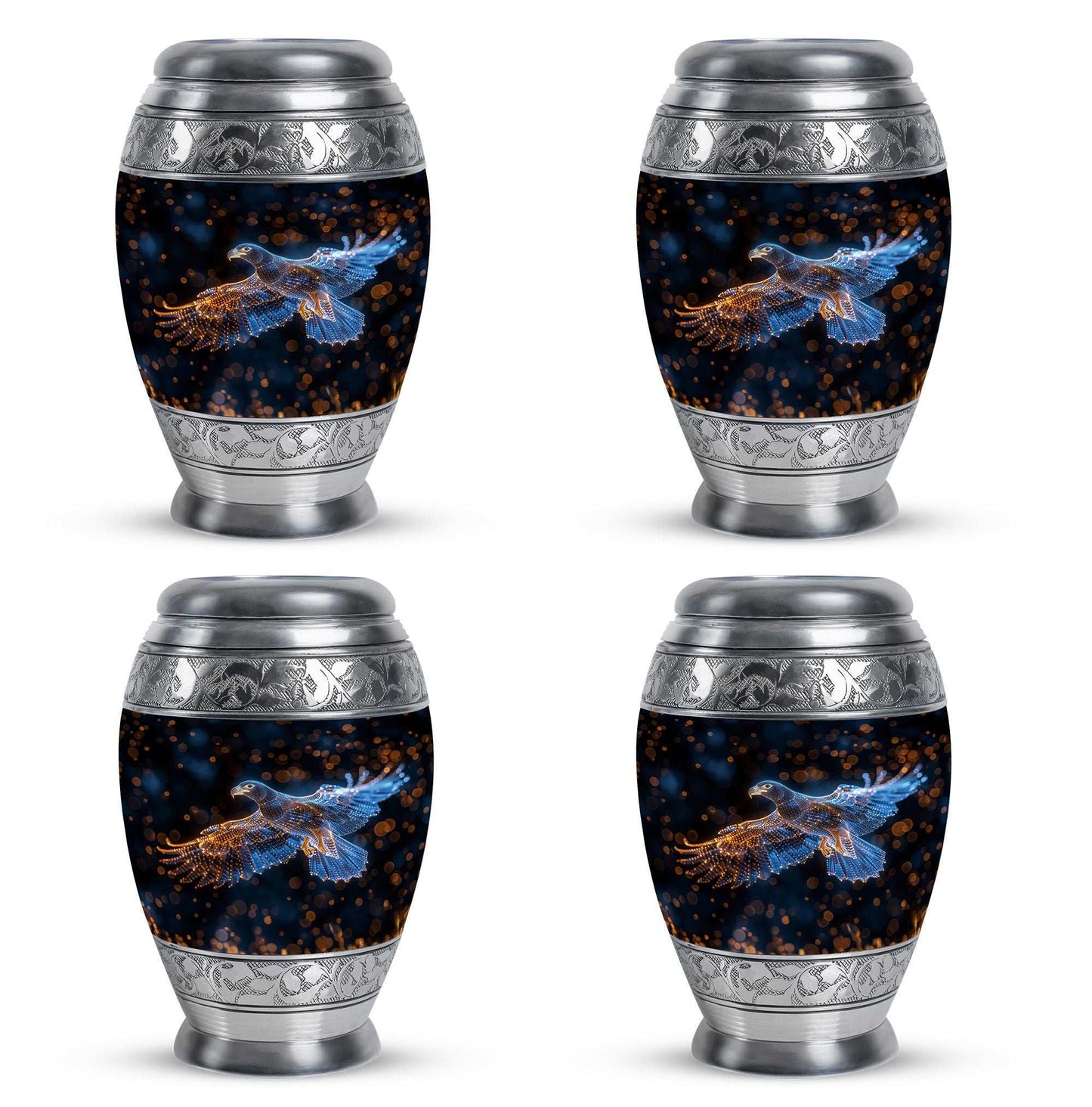 Eagle Theme 3 Inch Keepsake Pack of 4