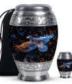 Eagle Theme Large Urn With 1 Keepsake Urn