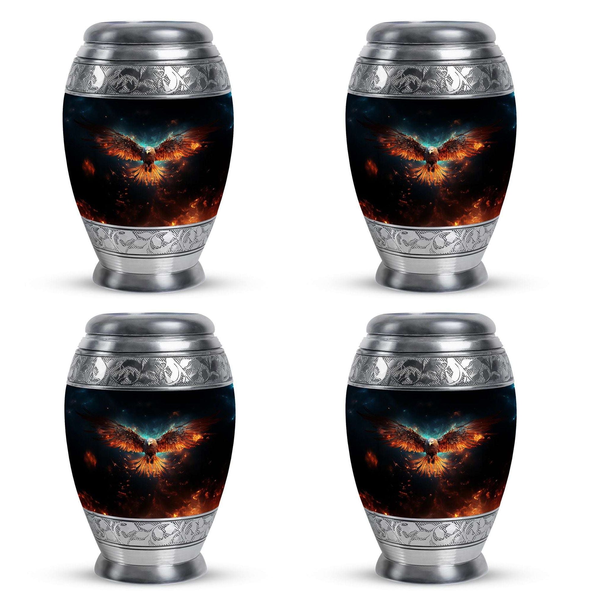 Eagle Theme 3 Inch Keepsake Pack of 4