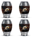 Eagle Theme 3 Inch Keepsake Pack of 4