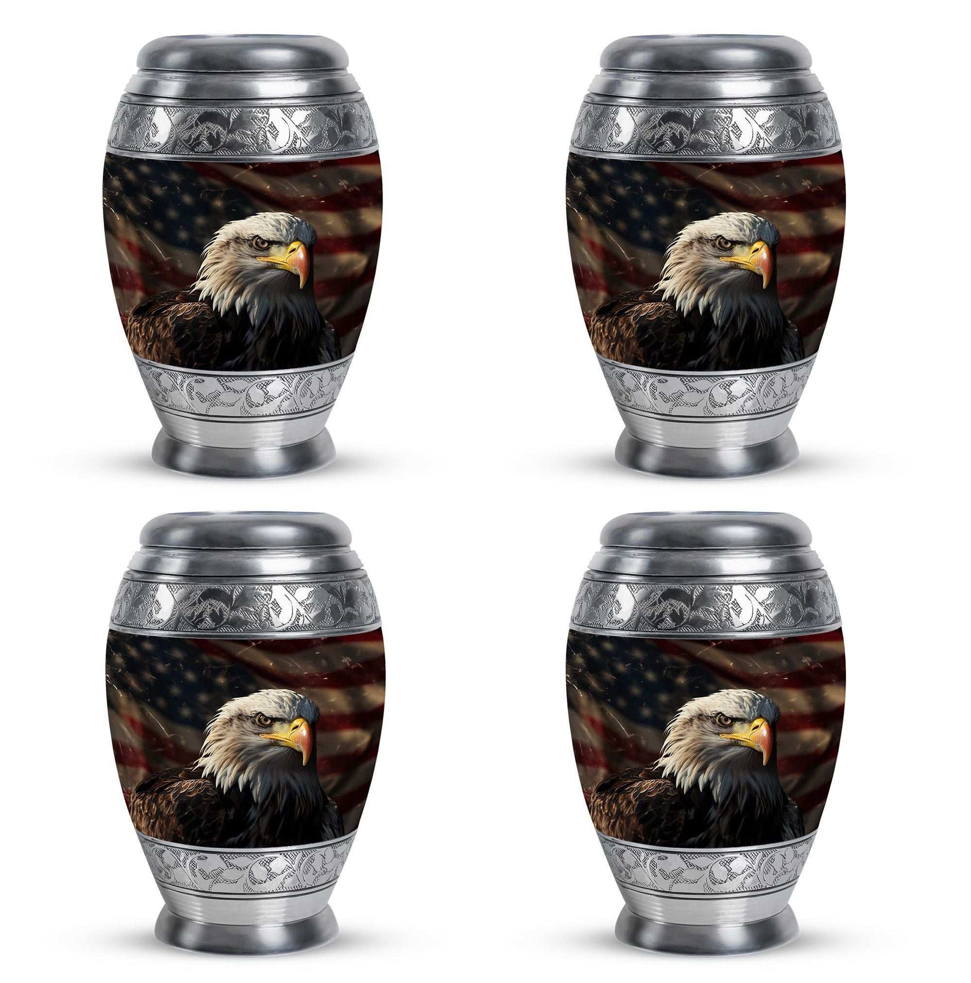 Eagle Theme 3 Inch Keepsake Pack of 4