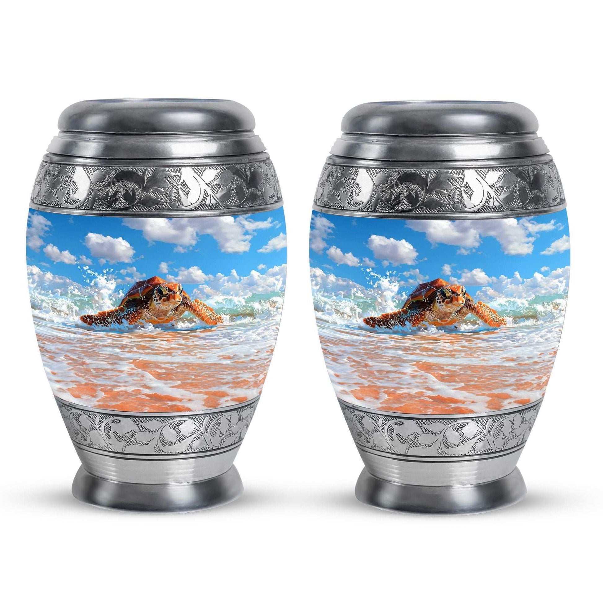 Turtle Theme 3 Inch Keepsake Pack of 2