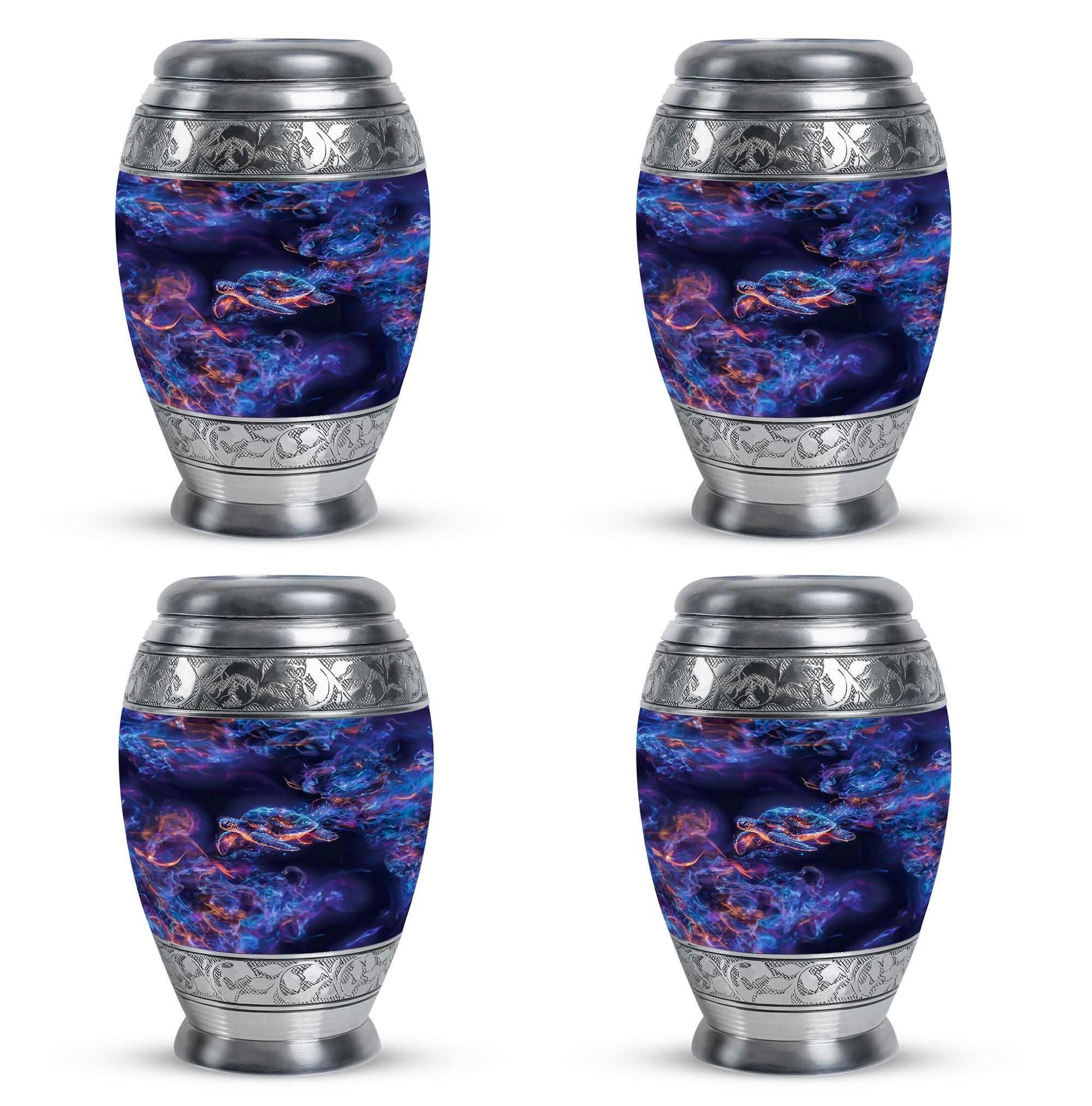 Turtle Theme 3 Inch Keepsake Pack of 4