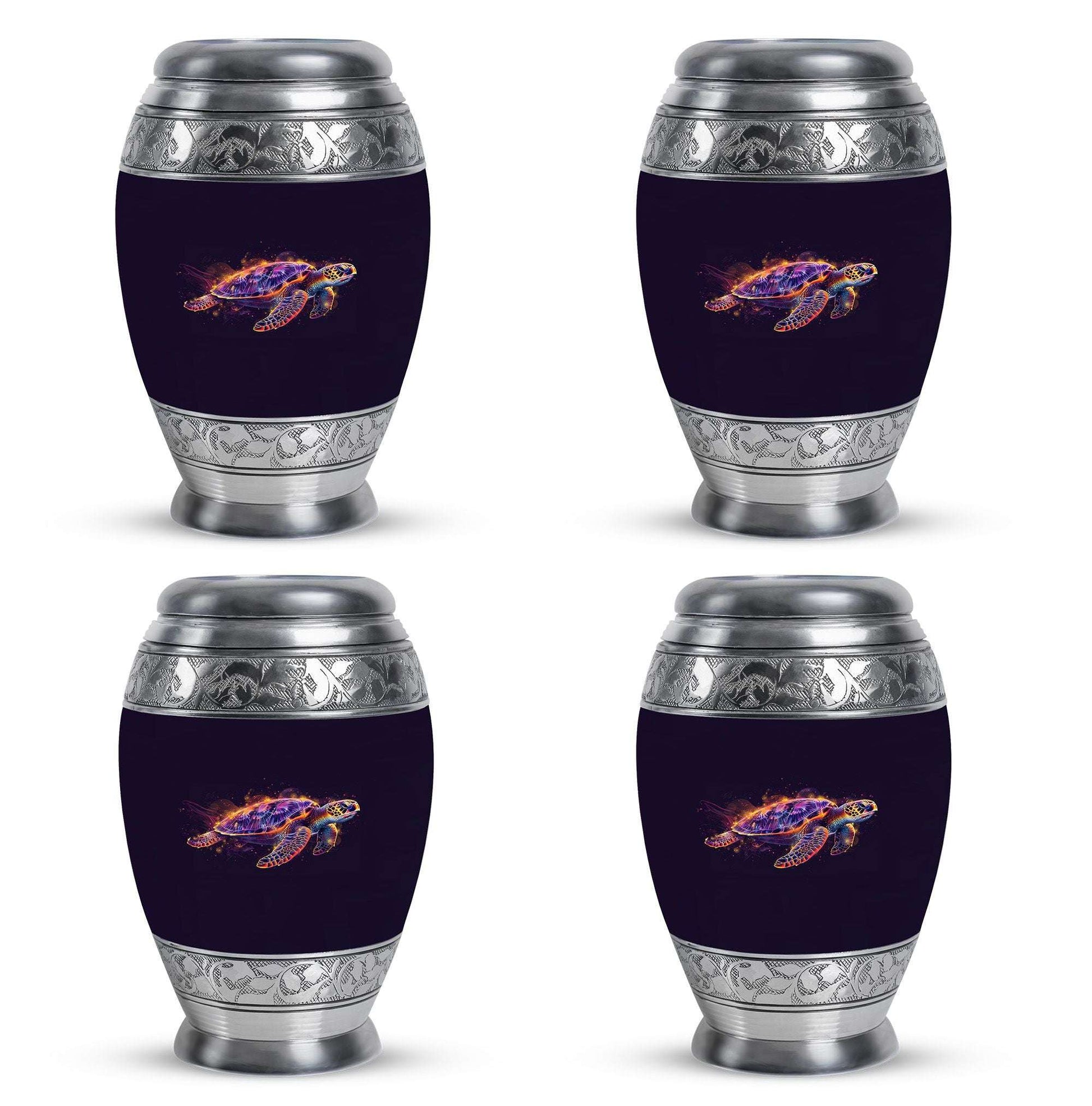 Turtle Theme 3 Inch Keepsake Pack of 4