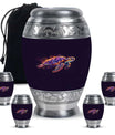 Turtle Theme Large Urn With 4 Keepsake Urn
