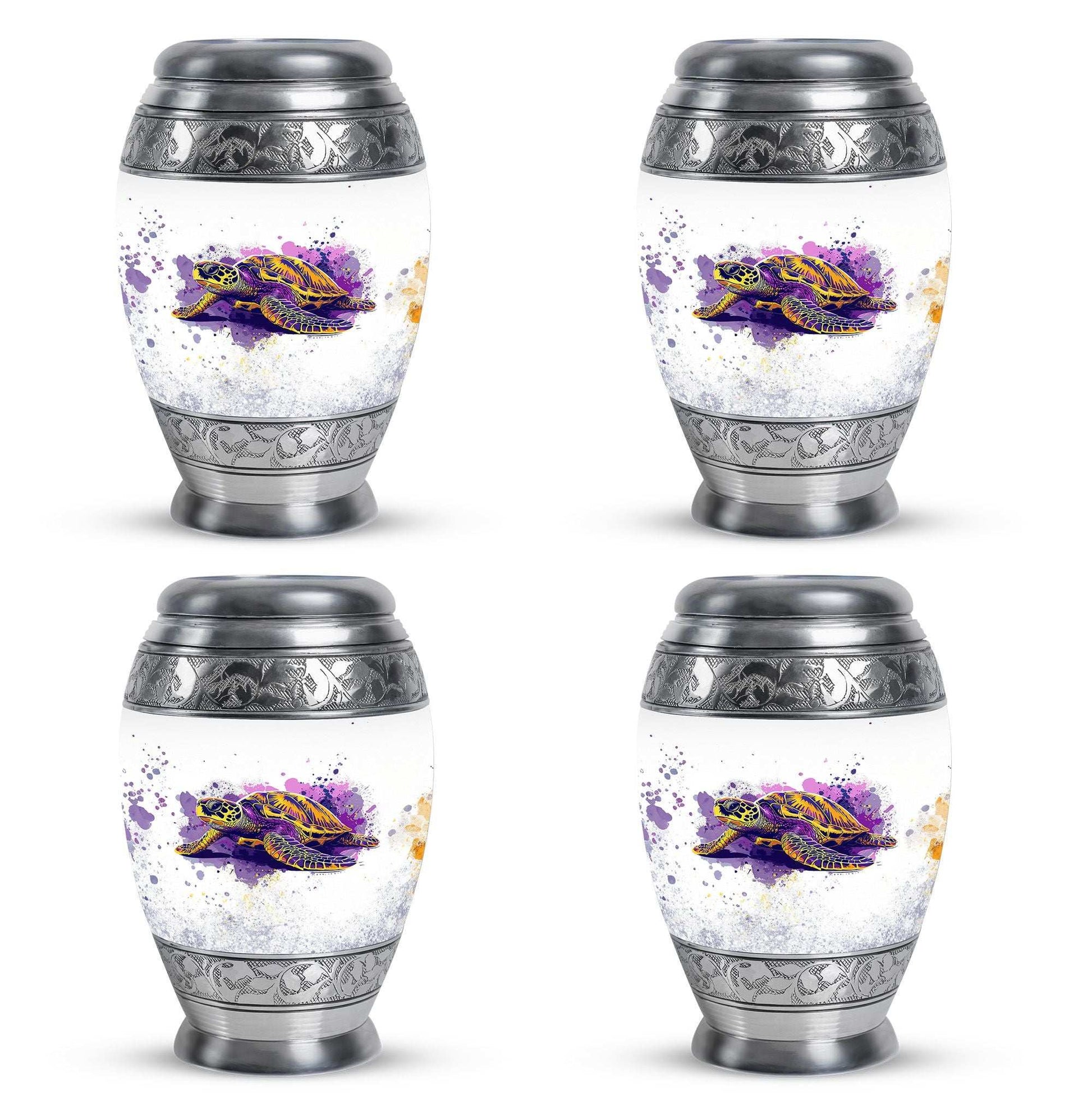 Turtle Theme 3 Inch Keepsake Pack of 4