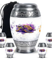 Turtle Theme Large Urn With 4 Keepsake Urn