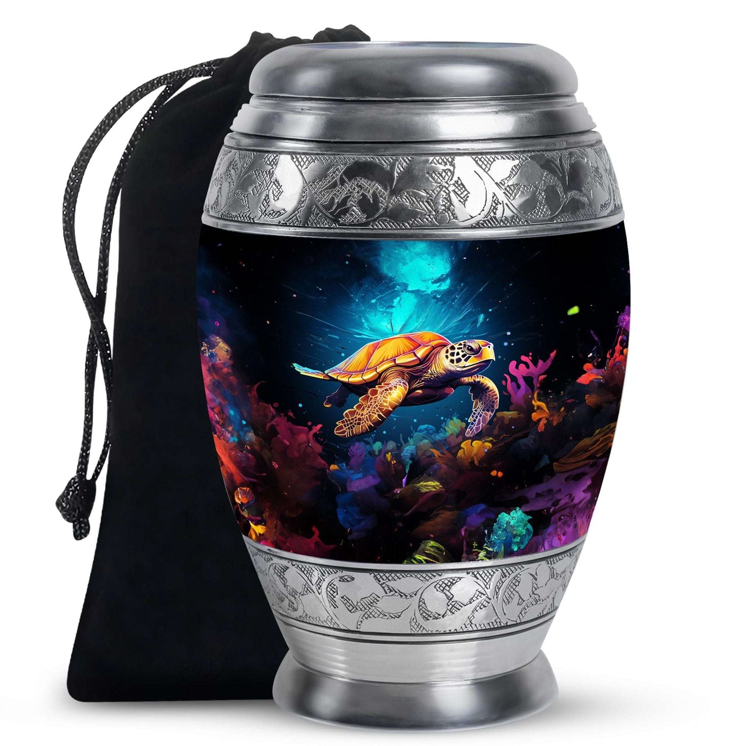 Sea Turtle Cremation Urn for Adult Ashes - Urns For Human Ashes Keepsake