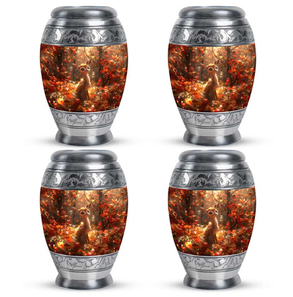 Deer Theme 3 Inch Keepsake Pack of 4
