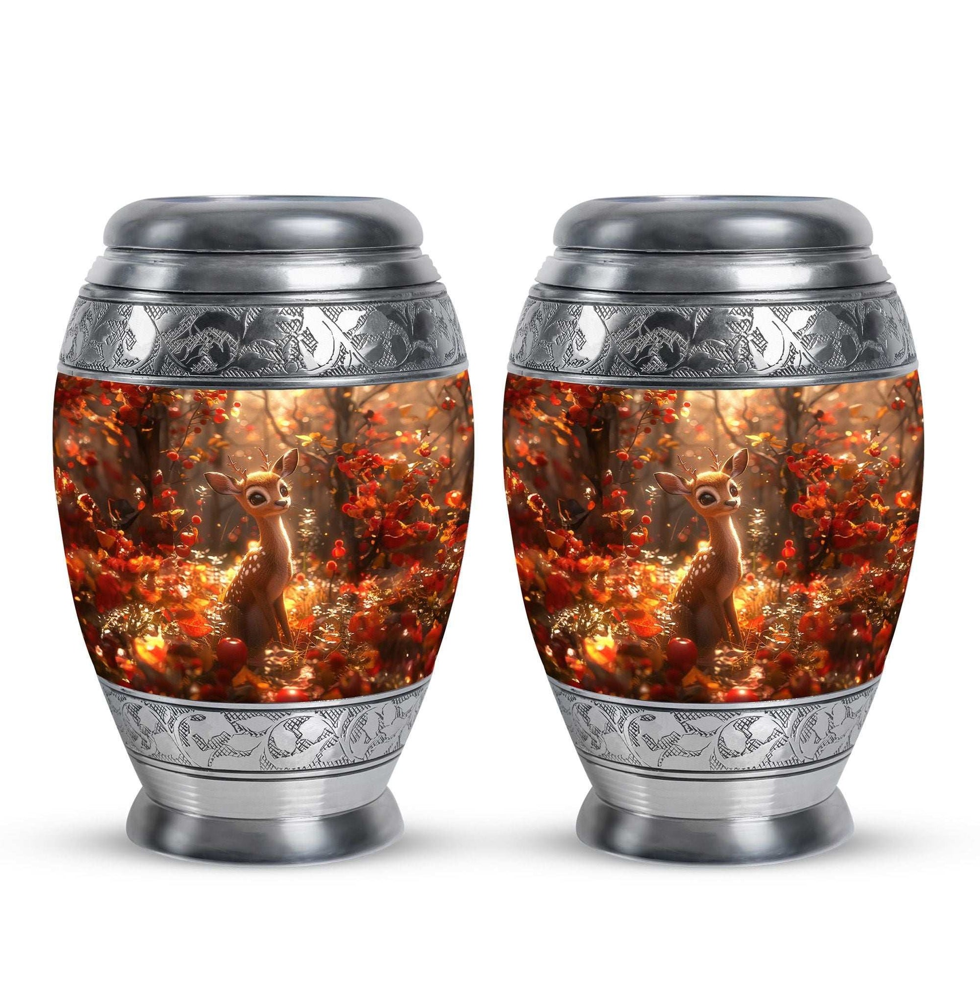 Deer Theme 3 Inch Keepsake Pack of 2