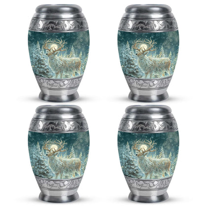 Deer Theme 3 Inch Keepsake Pack of 4