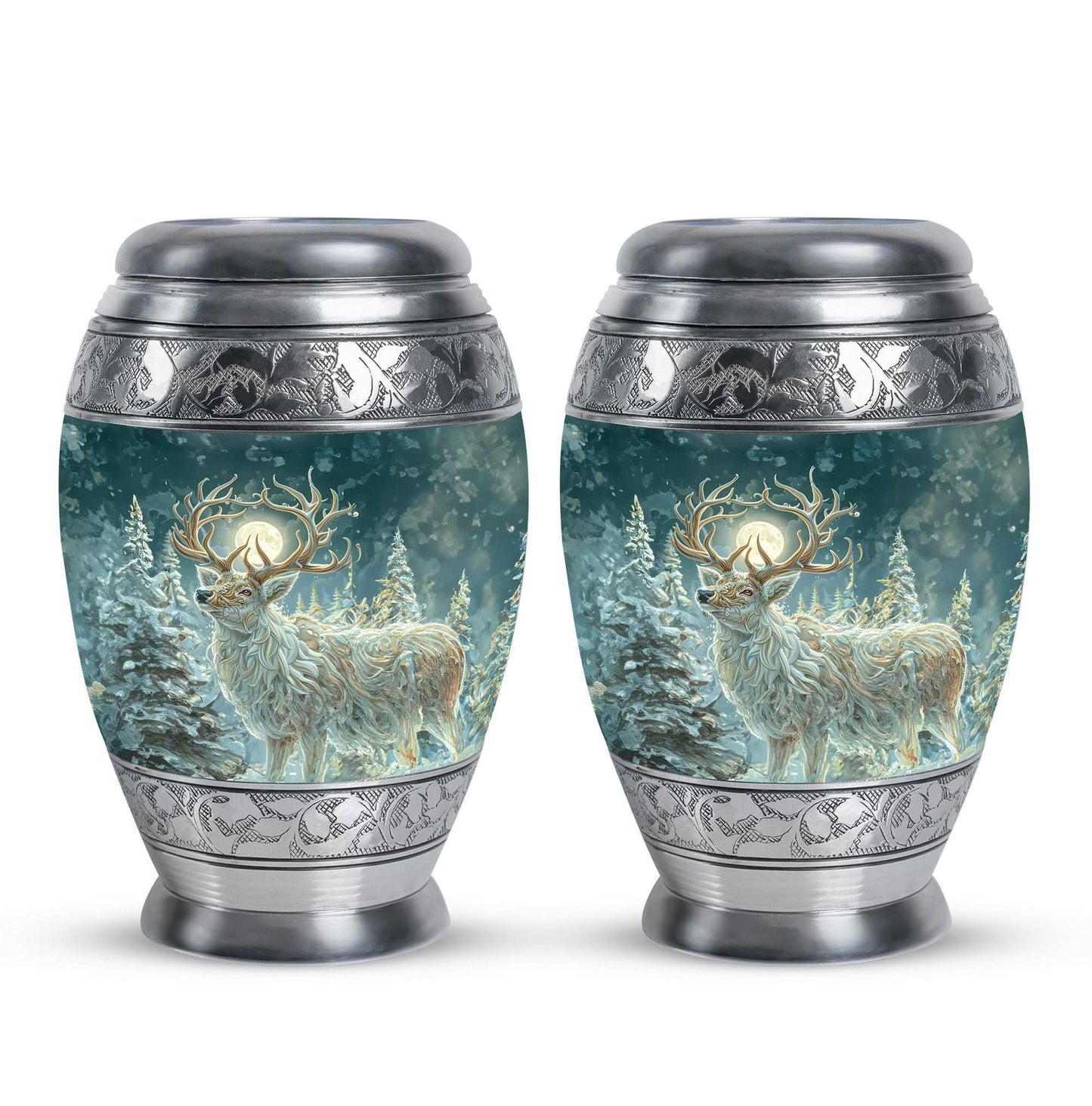 Deer Theme 3 Inch Keepsake Pack of 2