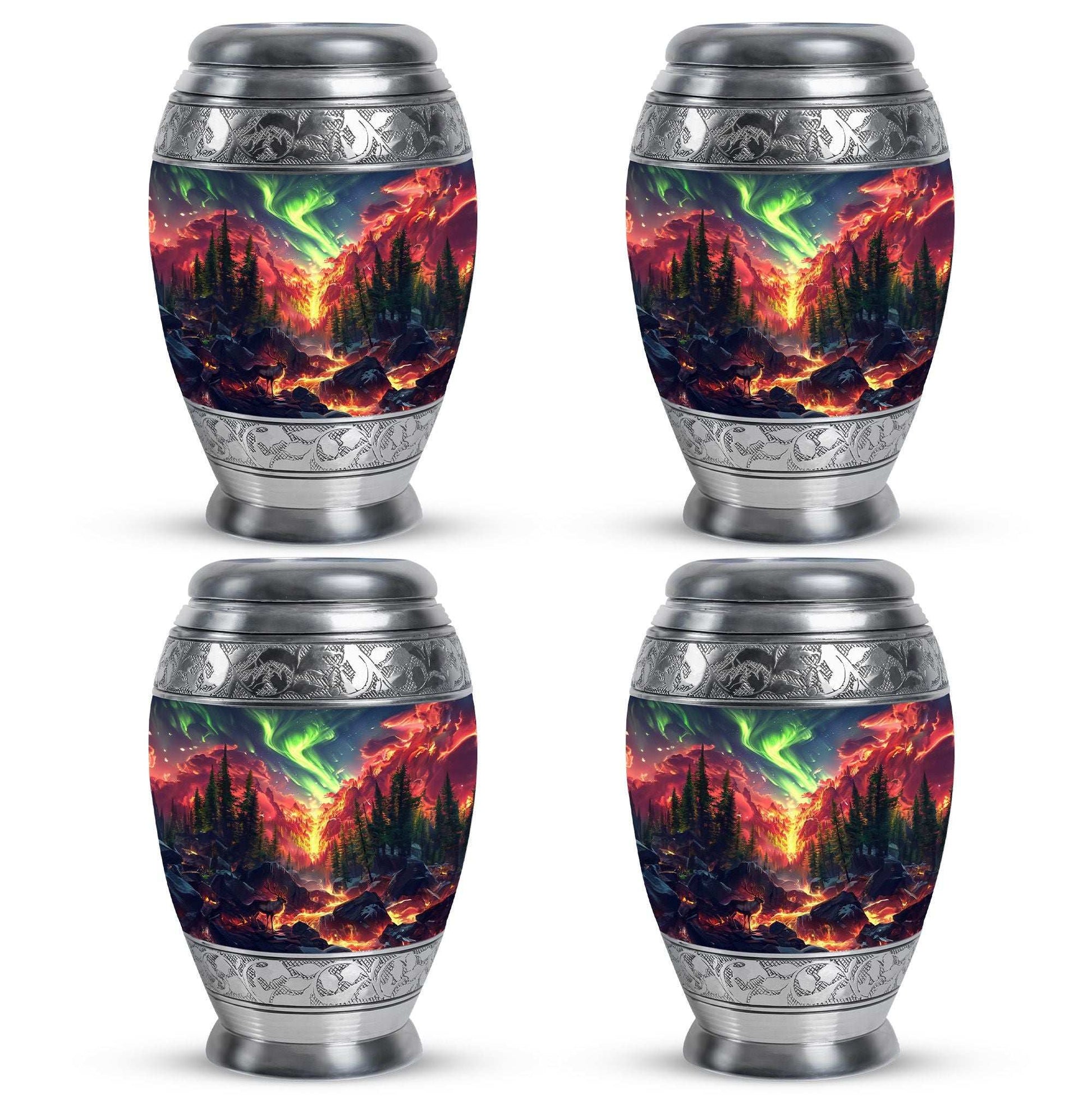 Deer Theme 3 Inch Keepsake Pack of 4