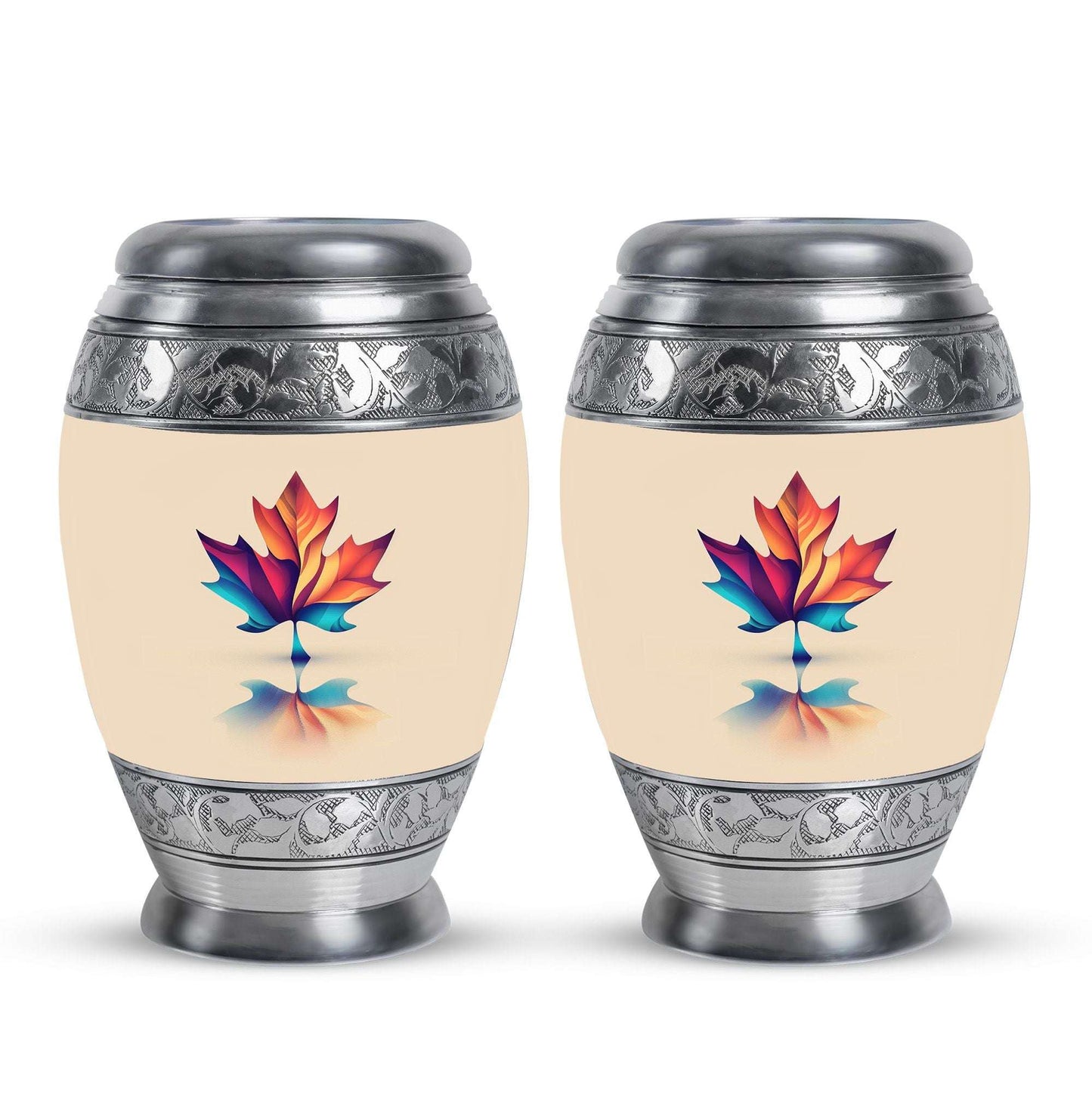 Mapple Leaf Theme 3 Inch Keepsake Pack of 2