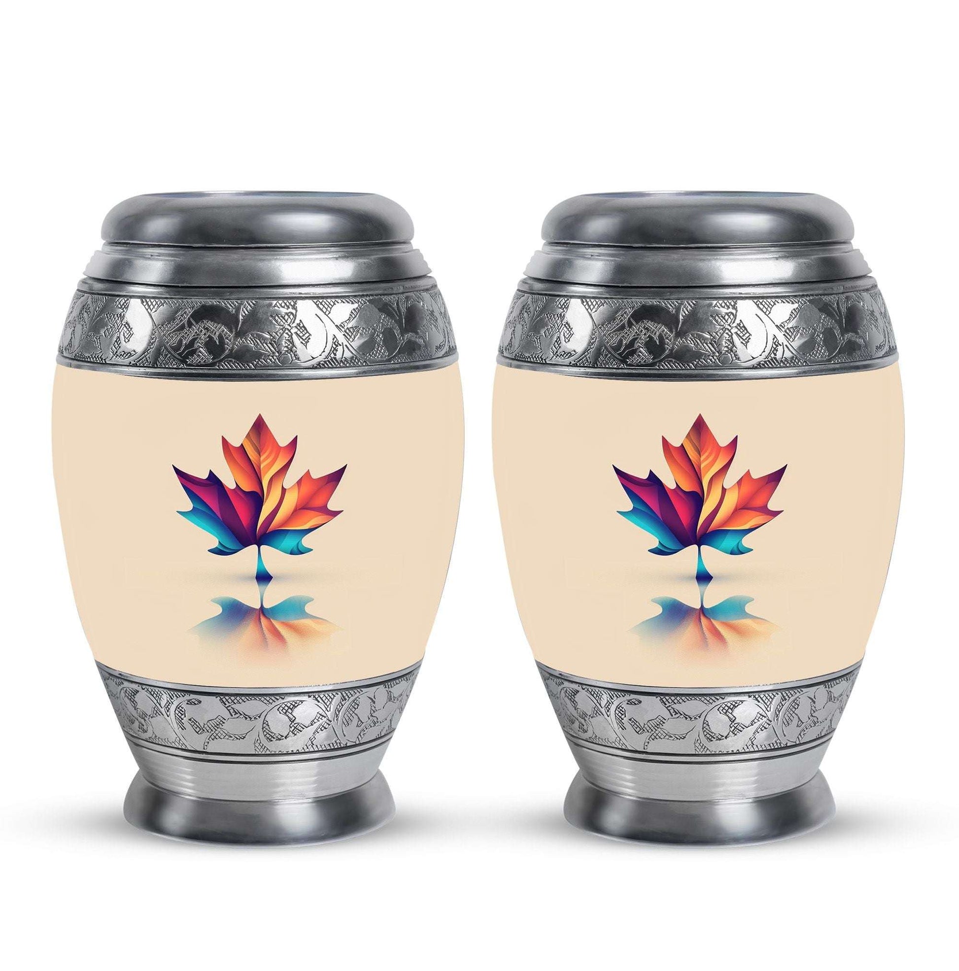 Mapple Leaf Theme 3 Inch Keepsake Pack of 2