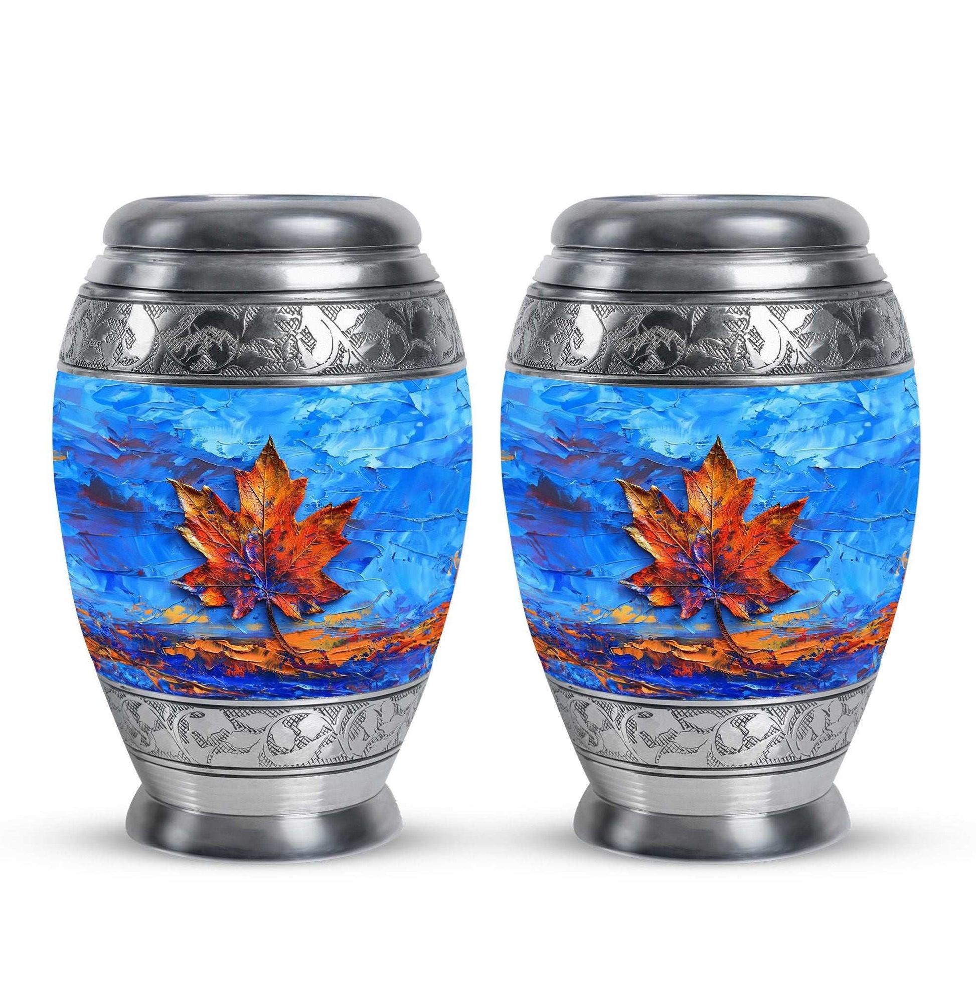 Mapple Leaf Theme 3 Inch Keepsake Pack of 2