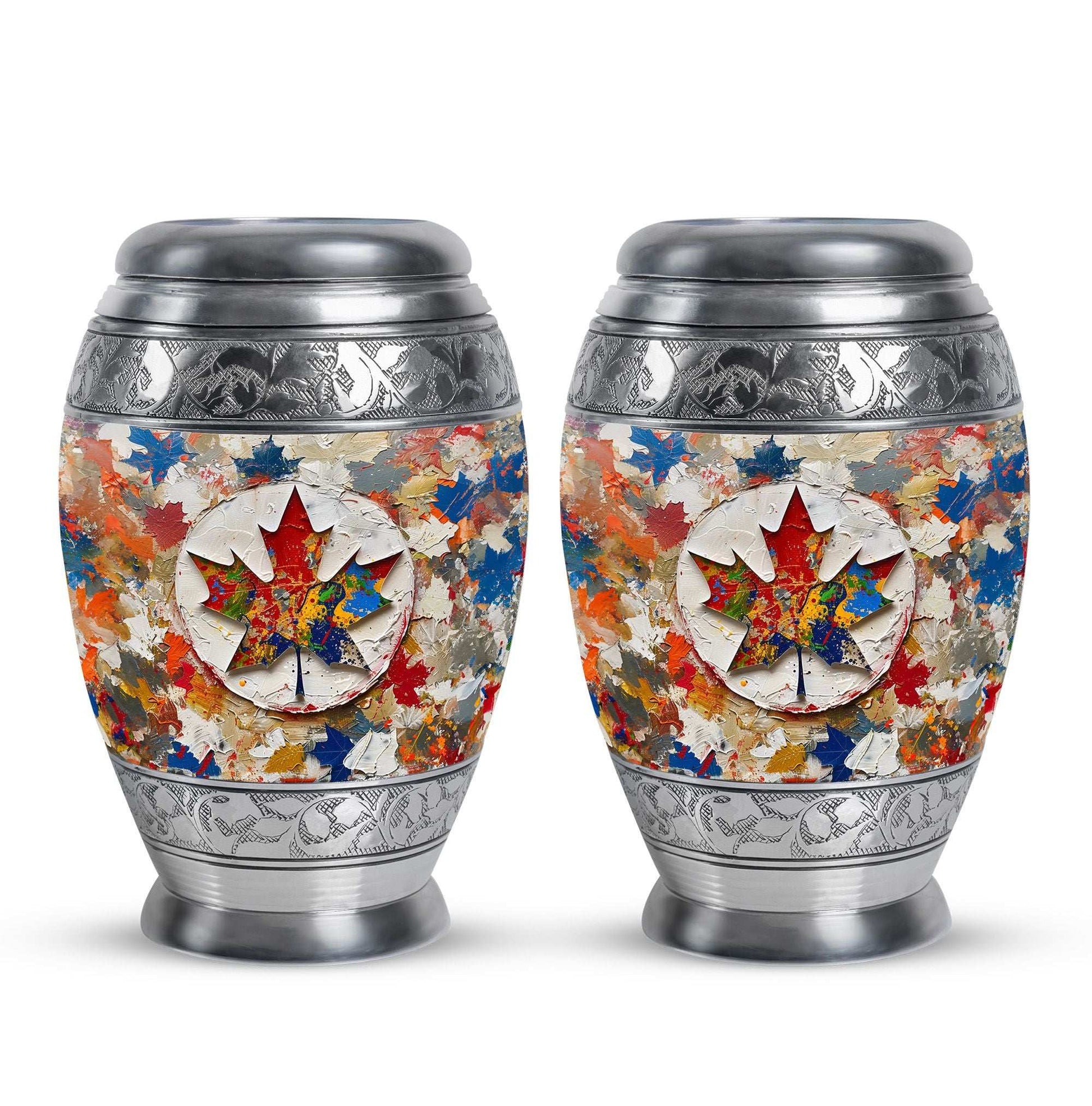 Mapple Leaf Theme 3 Inch Keepsake Pack of 2