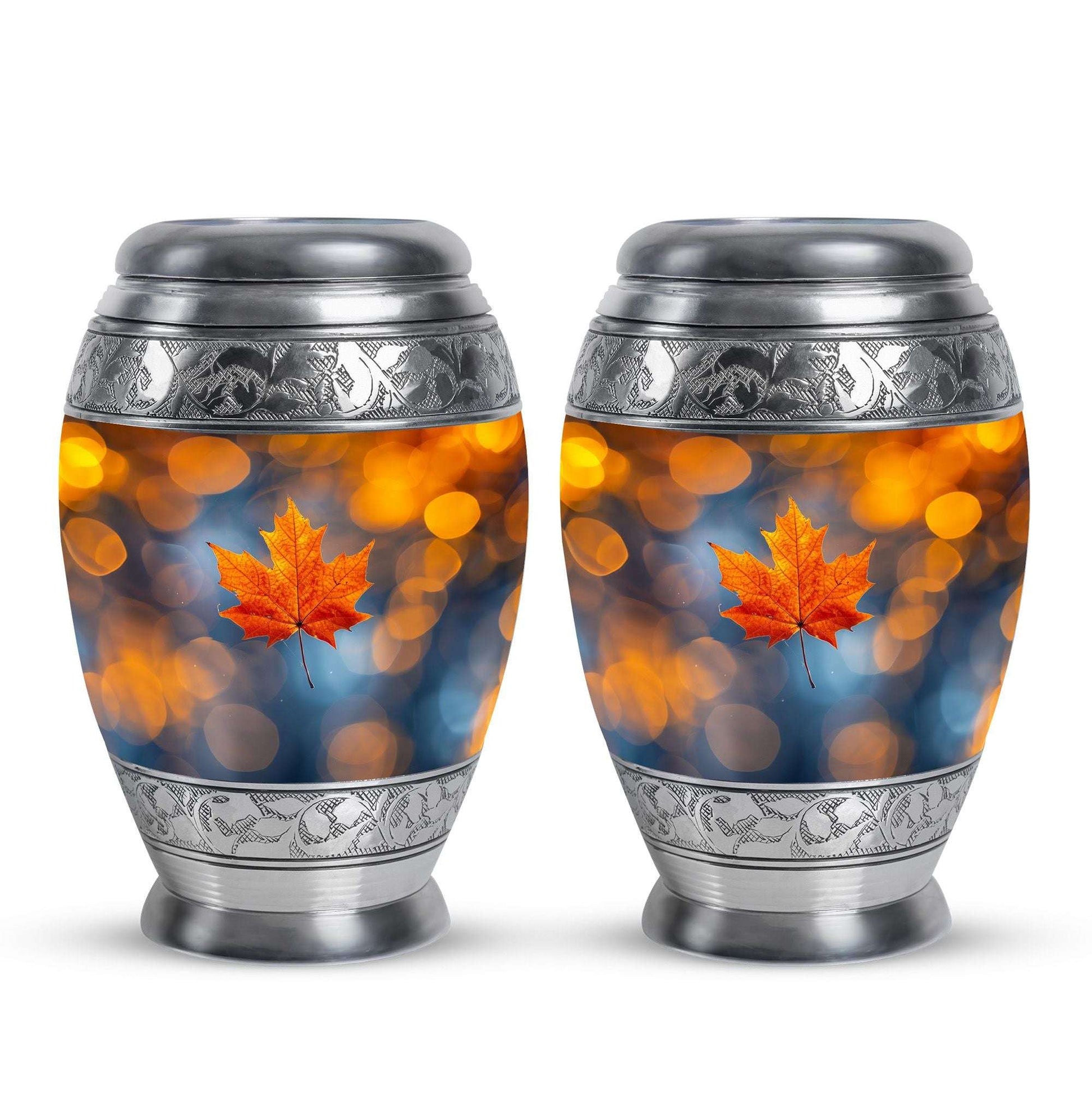 Mapple Leaf Theme 3 Inch Keepsake Pack of 2