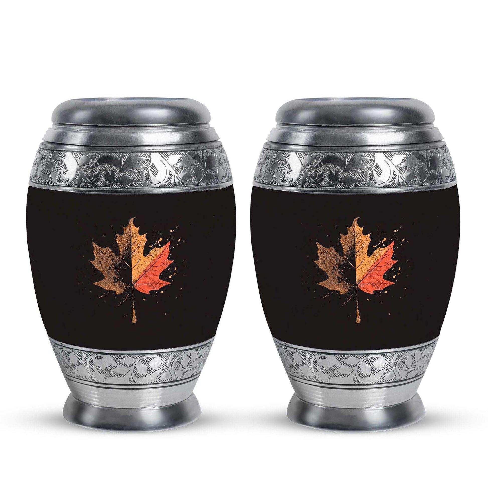 Mapple Leaf Theme 3 Inch Keepsake Pack of 2