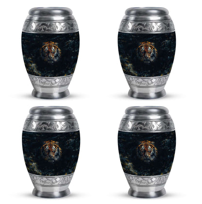 Tiger Theme 3 Inch Keepsake Pack of 4