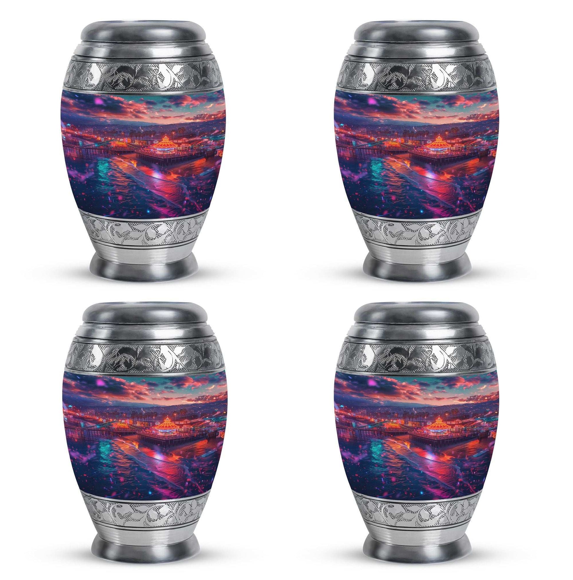 Beach Theme 3 Inch Keepsake Pack of 4