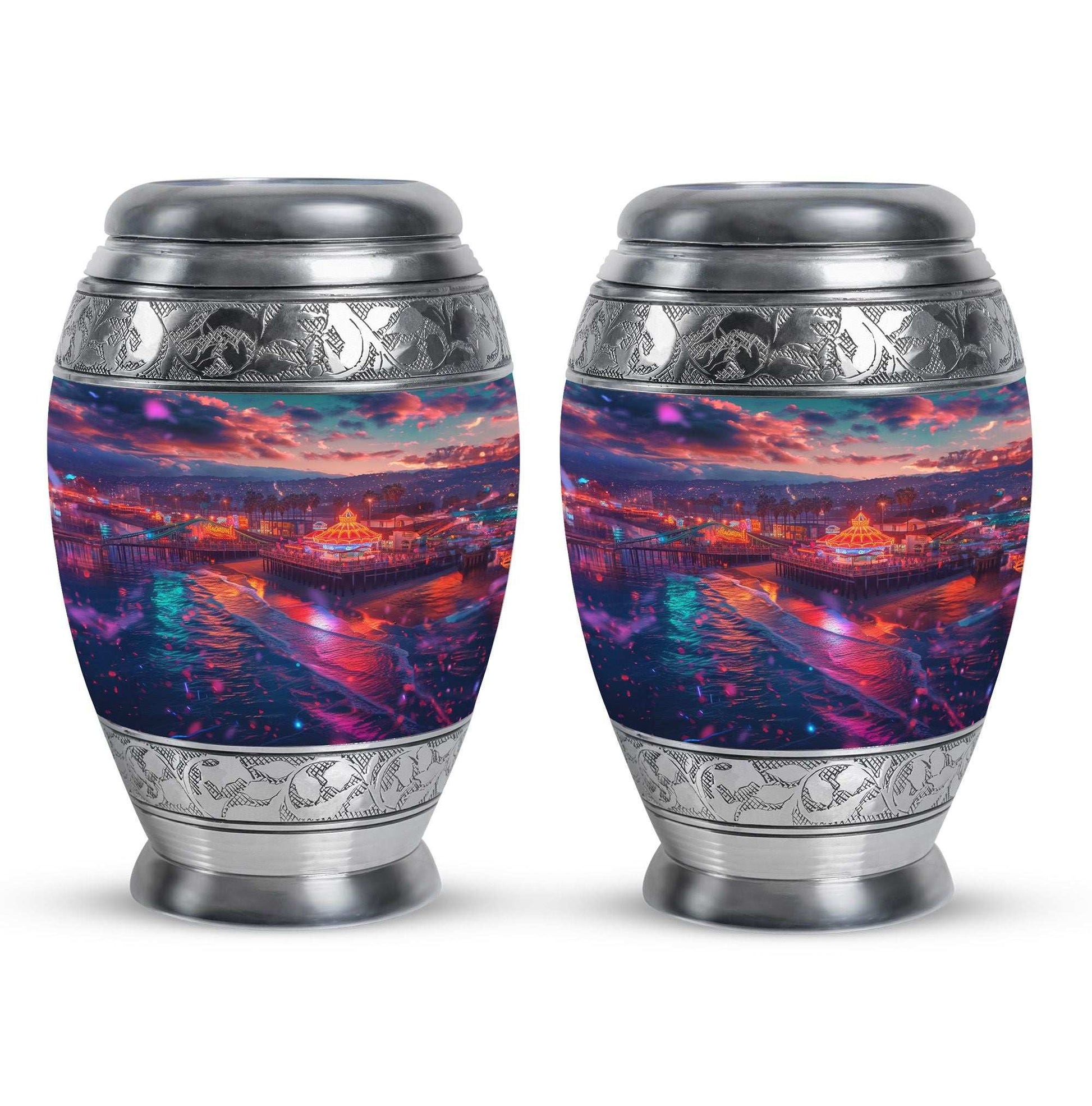 Beach Theme 3 Inch Keepsake Pack of 2