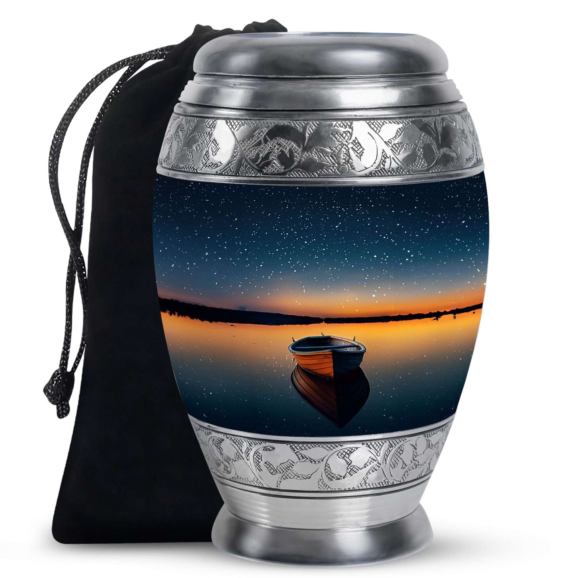 Boat Theme Large Urn 10 Inch