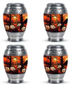 Halloween Theme 3 Inch Keepsake Pack of 4
