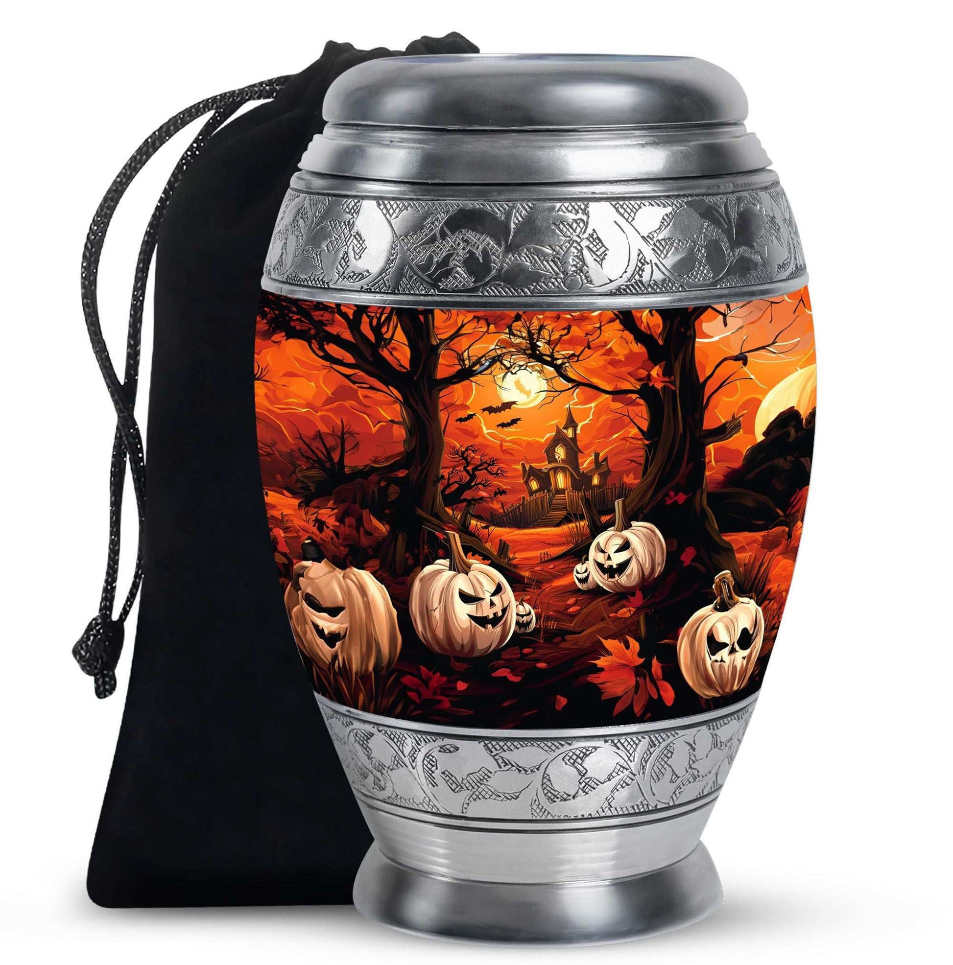 Halloween Theme Large Urn 10 Inch