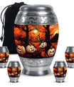 Halloween Theme Large Urn With 4 Keepsake Urn