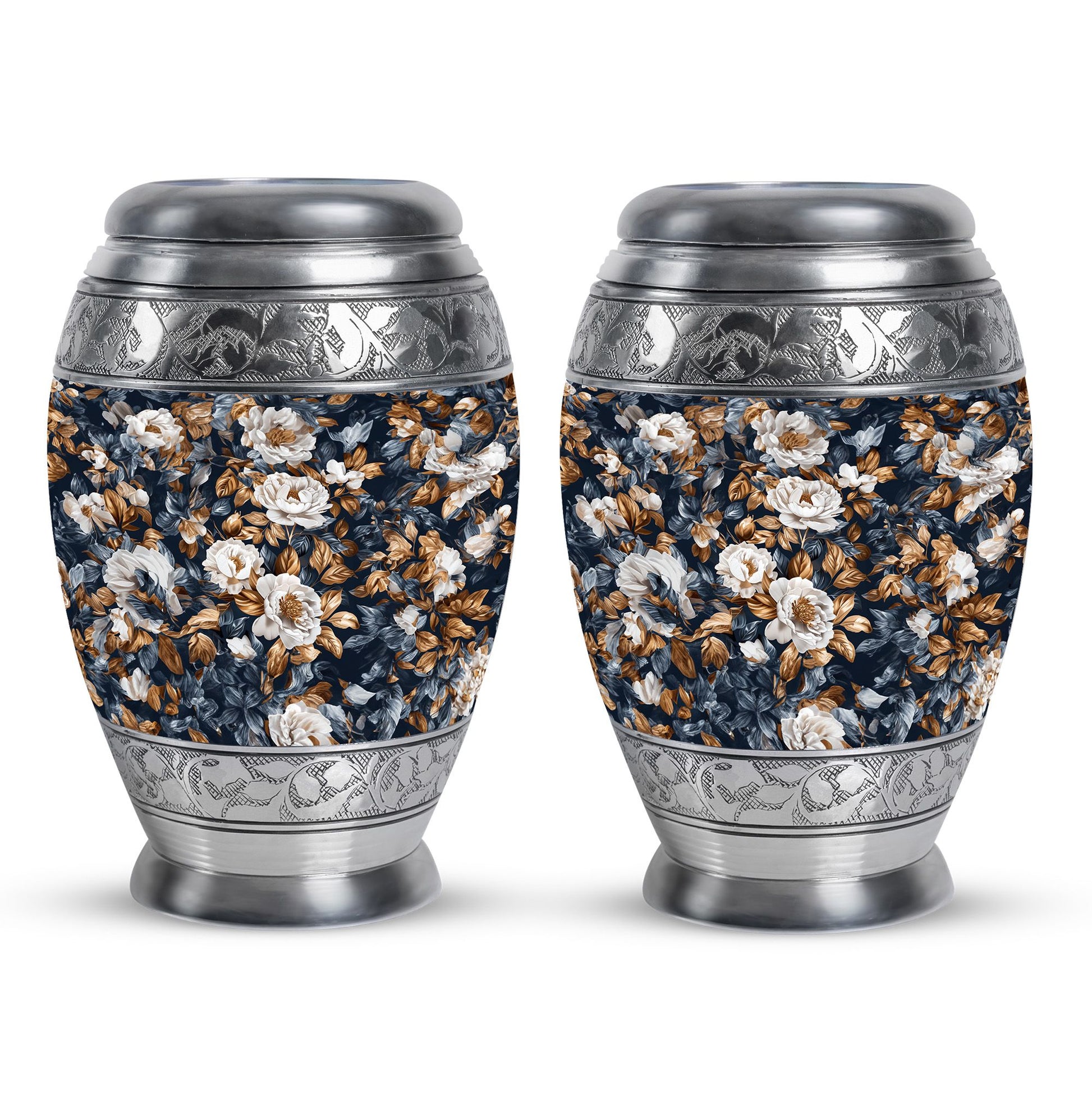 Flowers Theme 3 Inch Keepsake Pack of 2