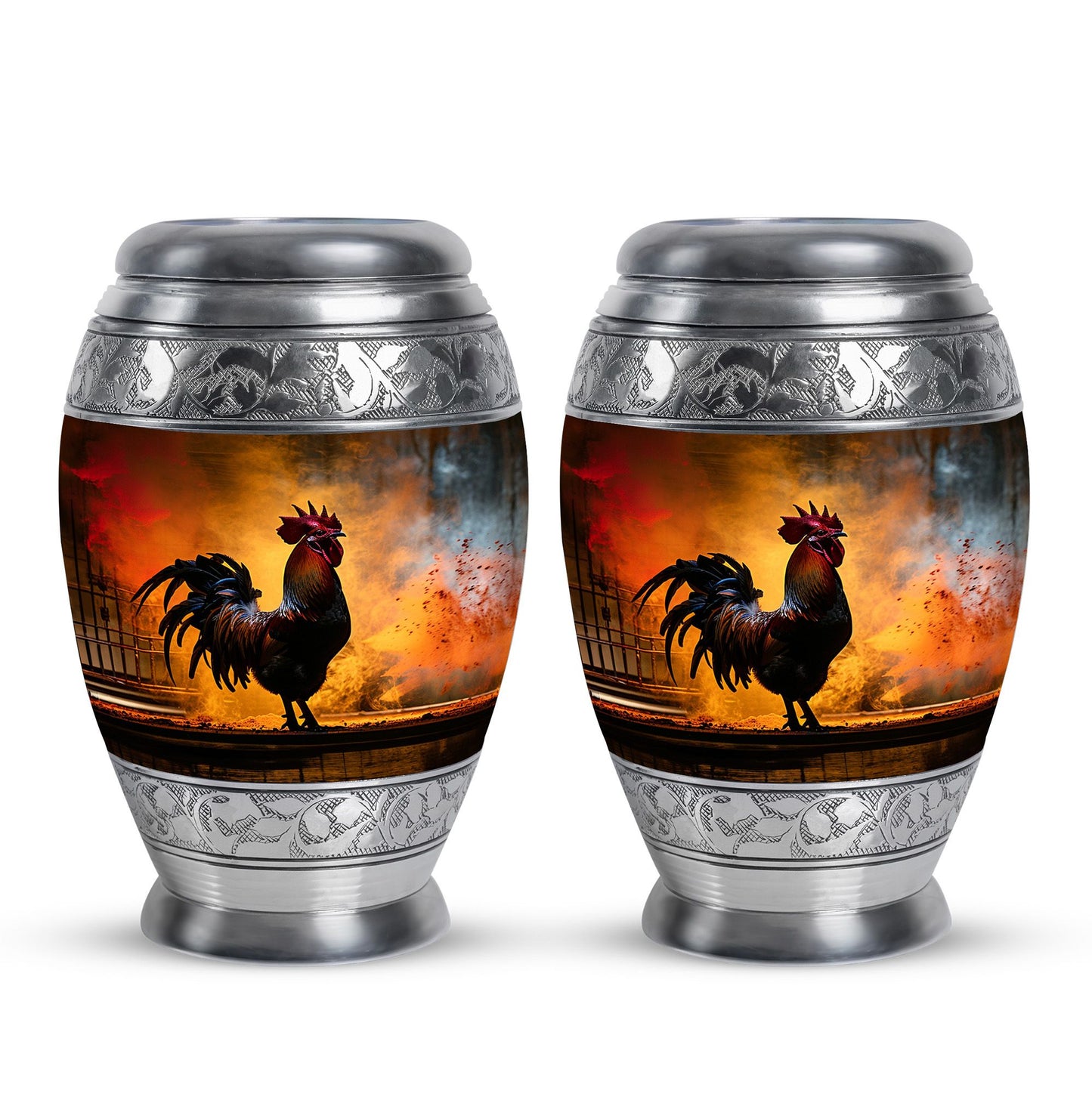 Chicken Theme 3 Inch Keepsake Pack of 2