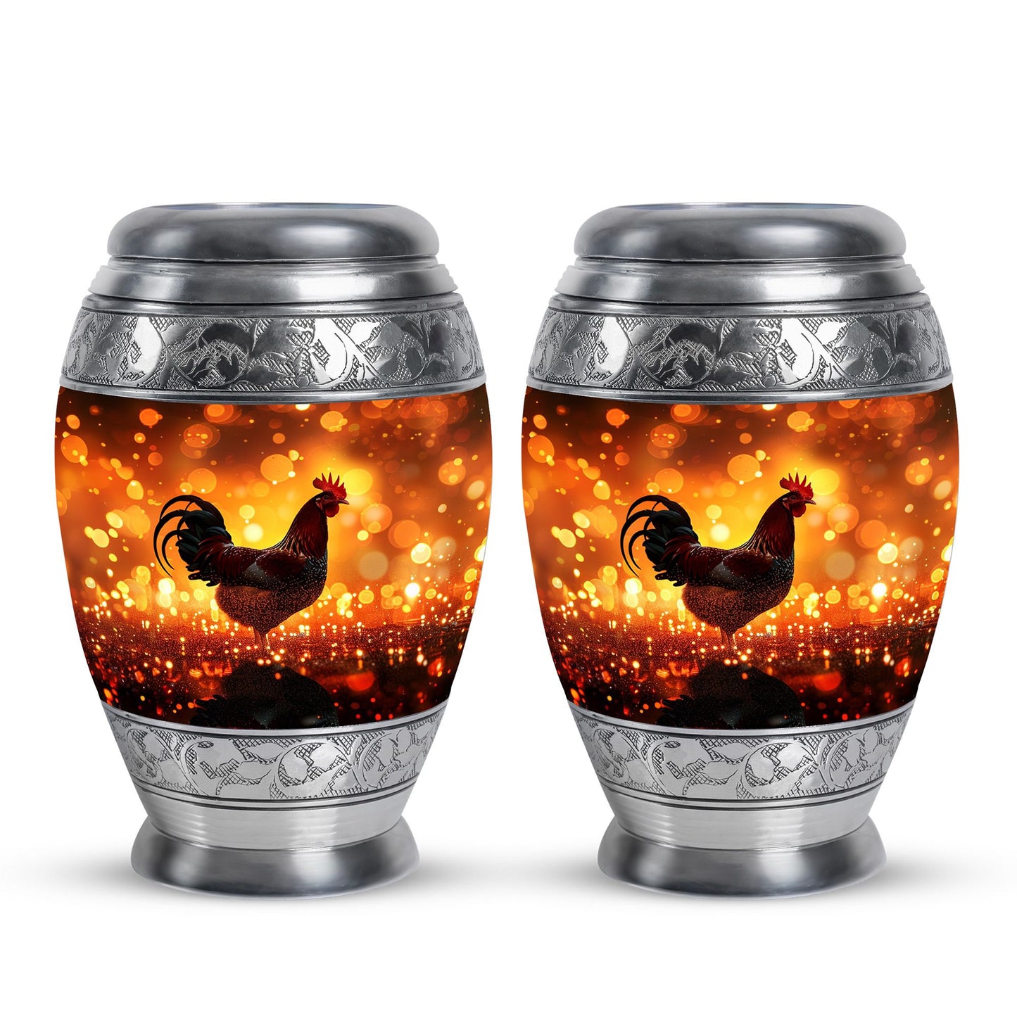 Chicken Theme 3 Inch Keepsake Pack of 2