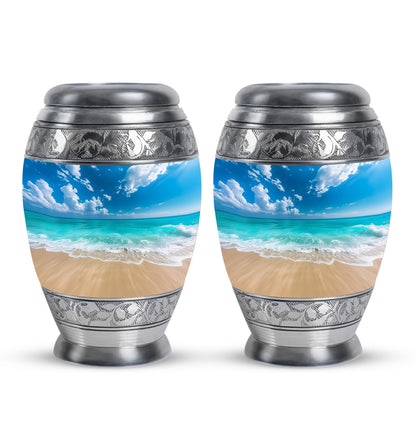 Beach Theme 3 Inch Keepsake Pack of 2