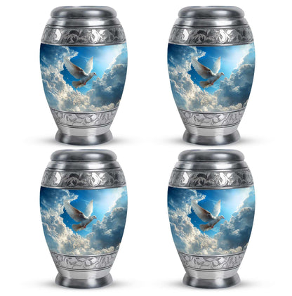 Dove Theme 3 Inch Keepsake Pack of 4