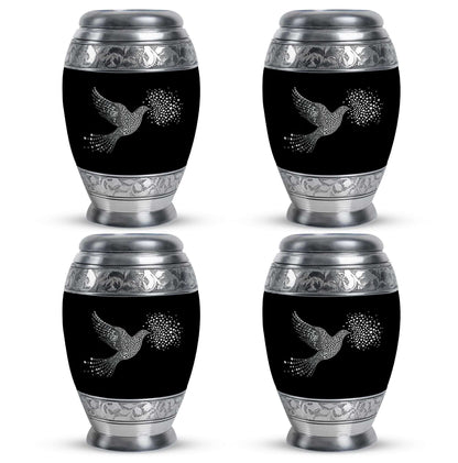Dove Theme 3 Inch Keepsake Pack of 4