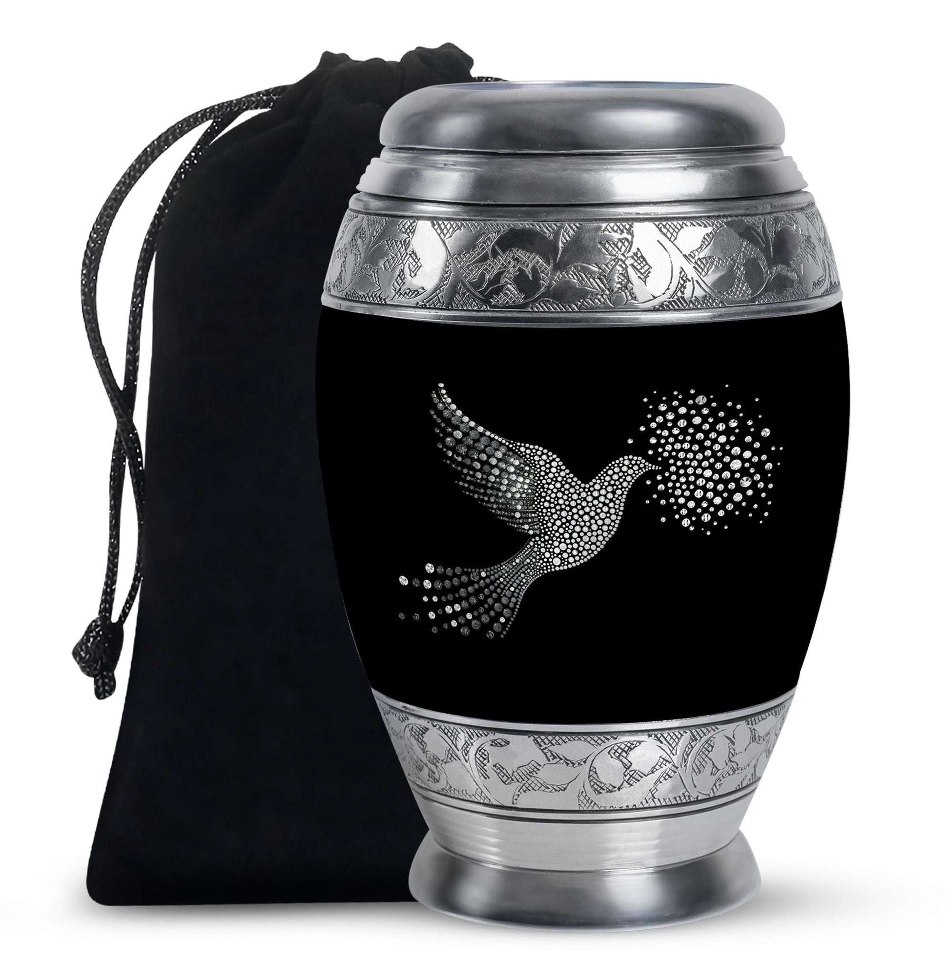 Dove Theme Large Urn 10 Inch