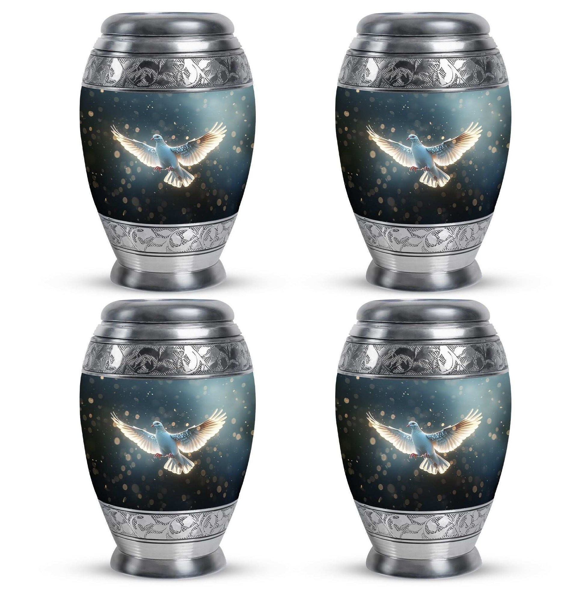 Dove Theme 3 Inch Keepsake Pack of 4