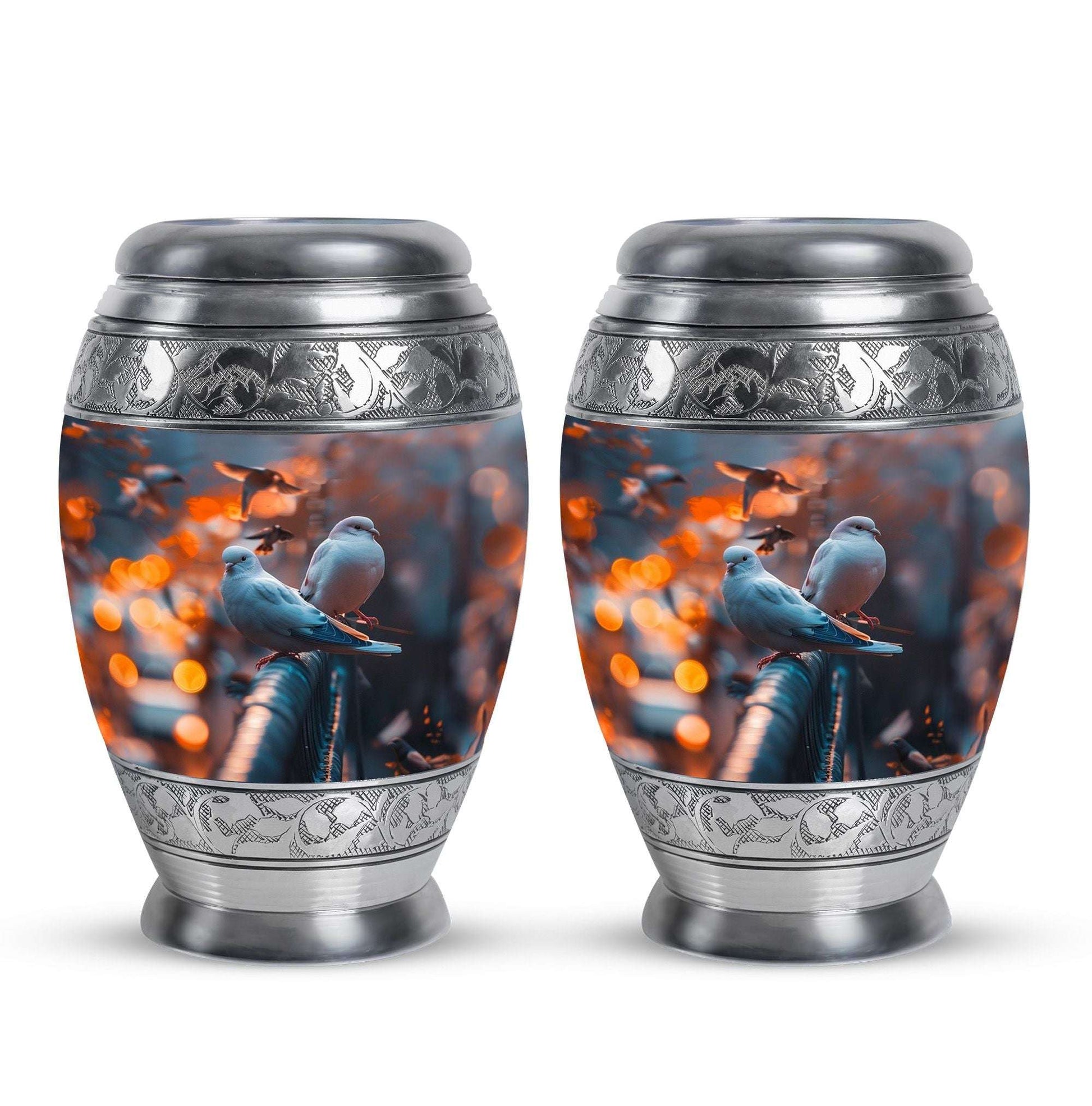 Dove Theme 3 Inch Keepsake Pack of 2