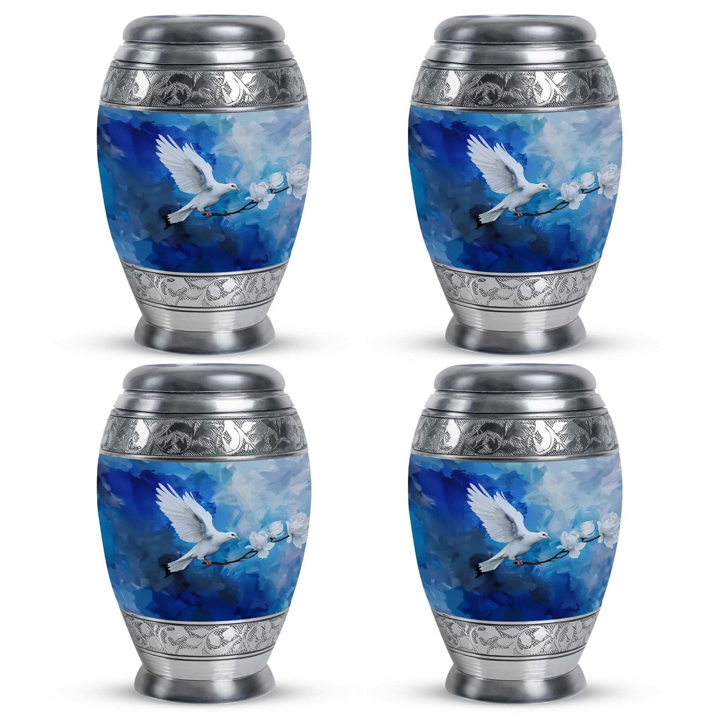 Dove Theme 3 Inch Keepsake Pack of 4