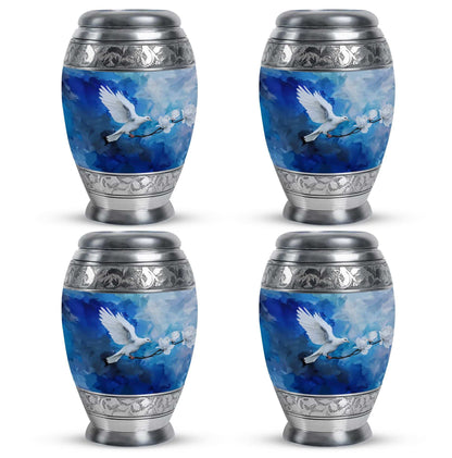 Dove Theme 3 Inch Keepsake Pack of 4