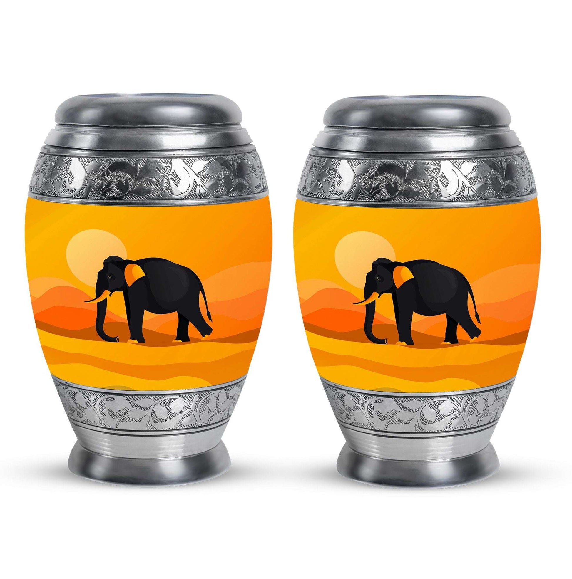 Elephant Theme 3 Inch Keepsake Pack of 2