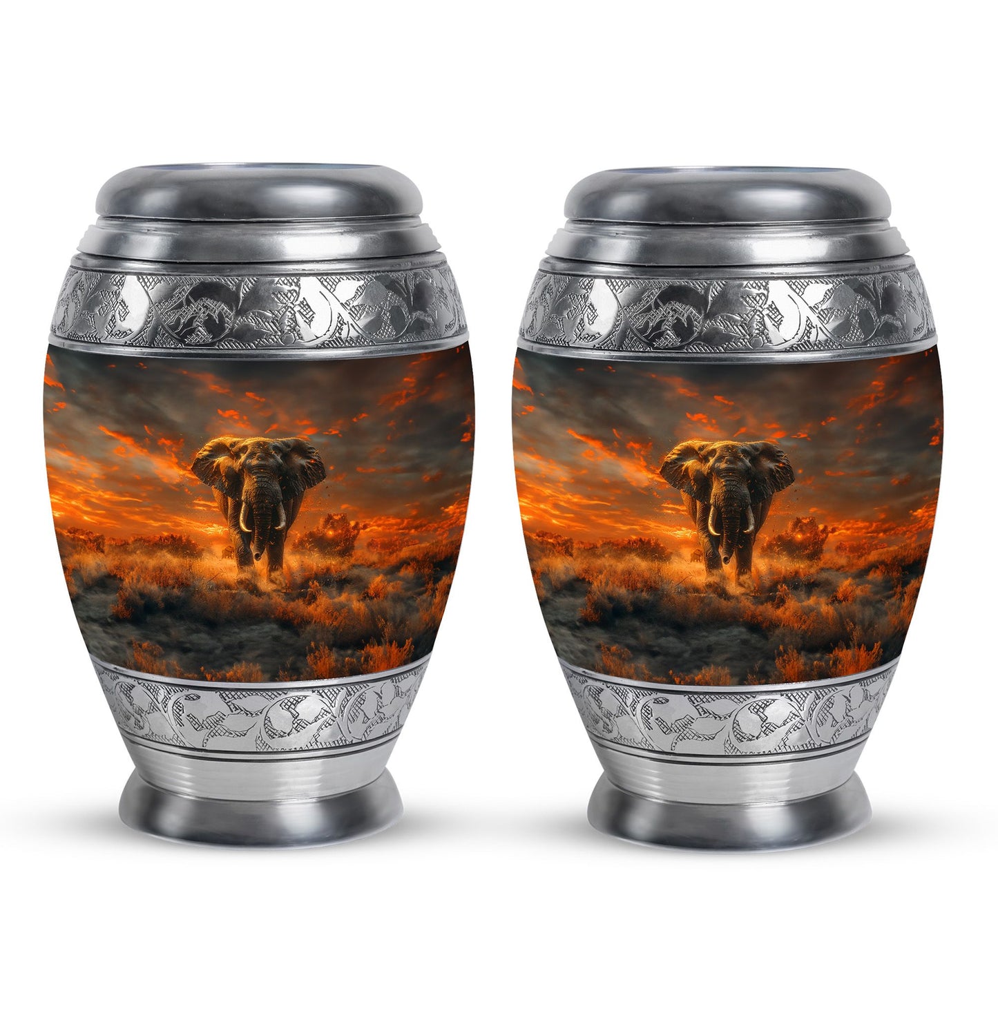 Elephant Theme 3 Inch Keepsake Pack of 2