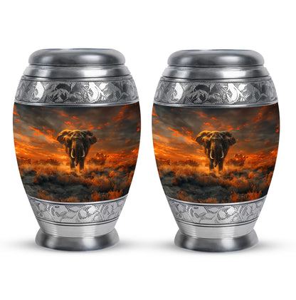 Elephant Theme 3 Inch Keepsake Pack of 2
