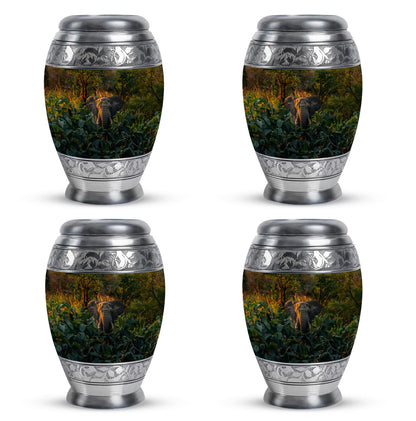 Elephant Theme 3 Inch Keepsake Pack of 4