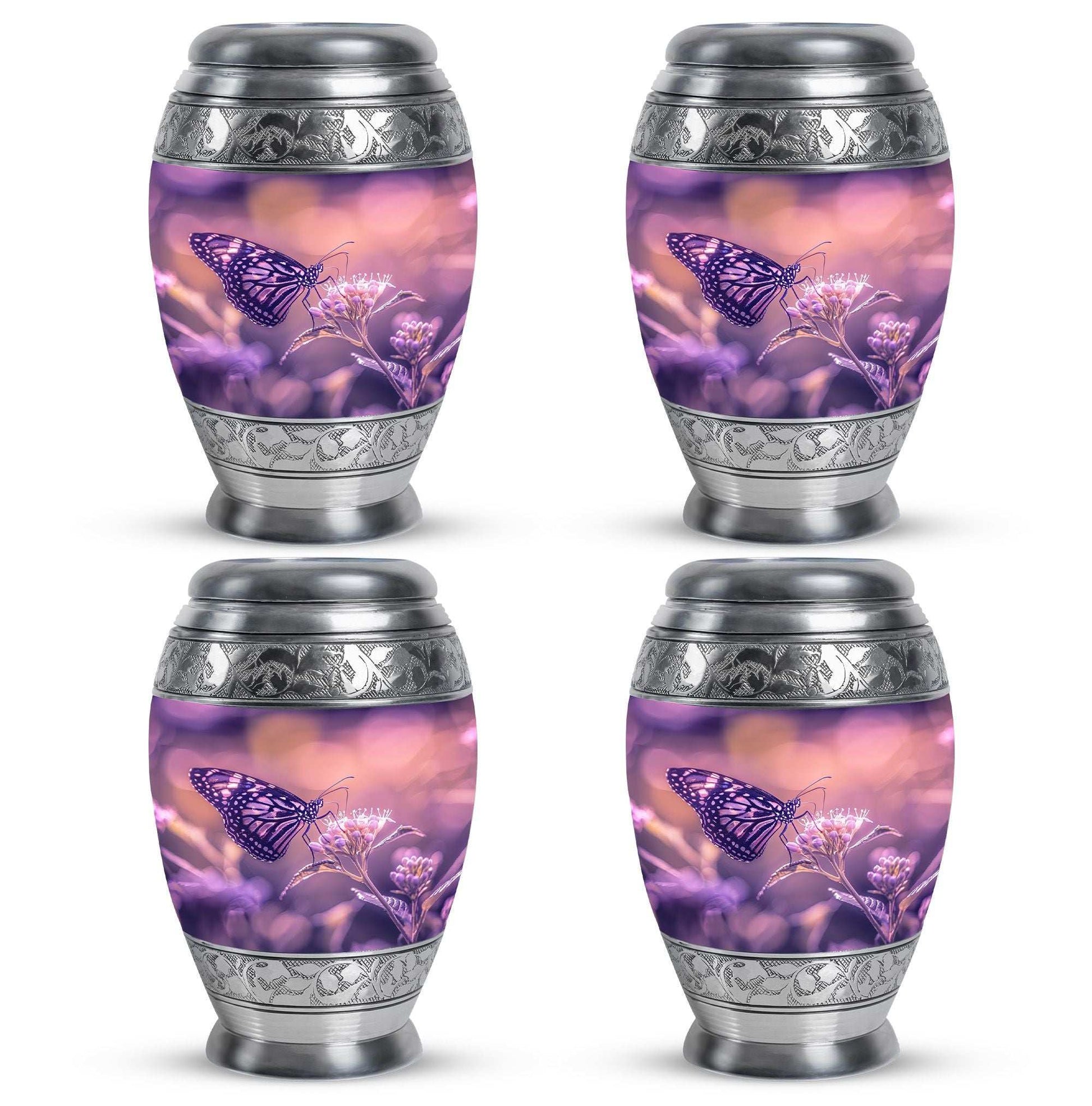 Butterfly Theme 3 Inch Keepsake Pack of 4