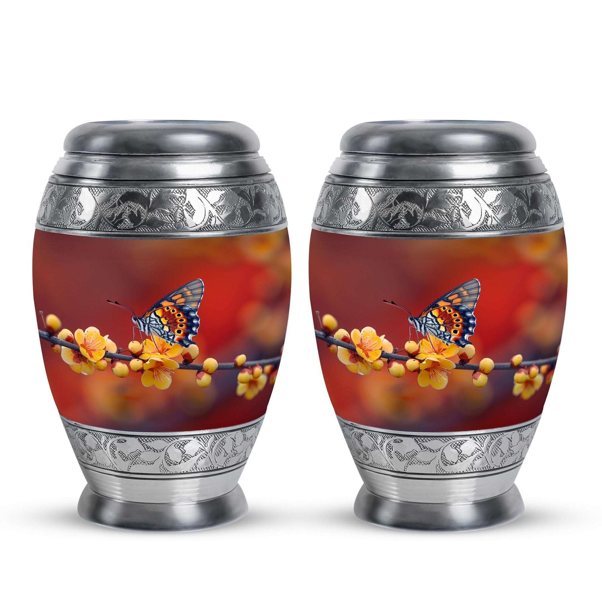 Butterfly Theme 3 Inch Keepsake Pack of 2