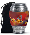 Butterfly Theme Large Urn 10 Inch