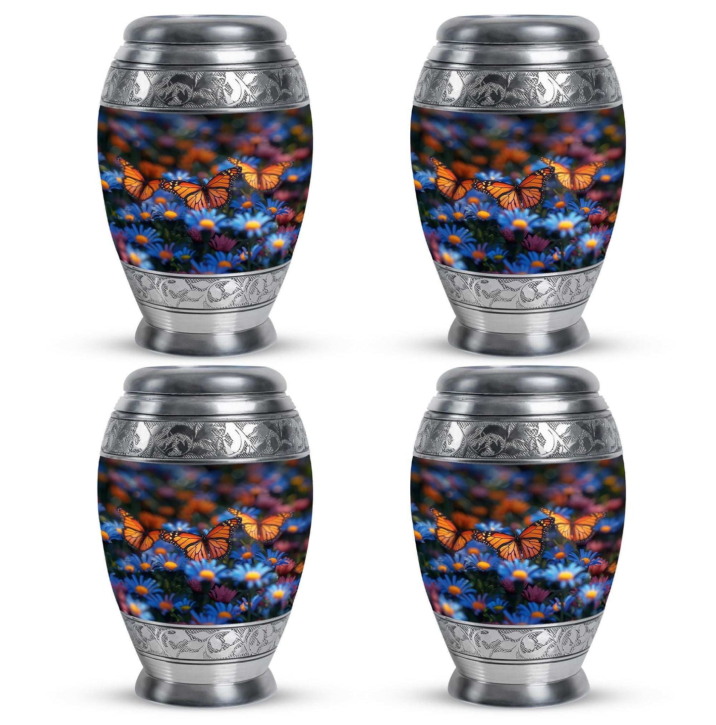Butterfly Theme 3 Inch Keepsake Pack of 4