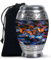 Butterfly Theme Large Urn 10 Inch